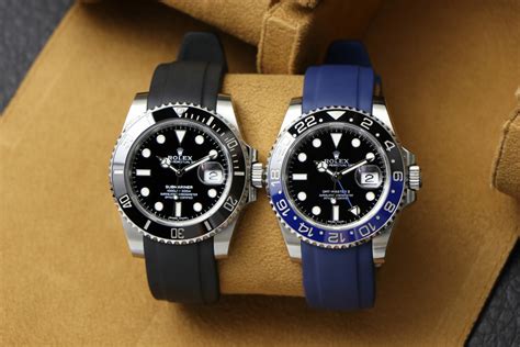 best rubber straps for rolex|rolex submariner with rubber strap.